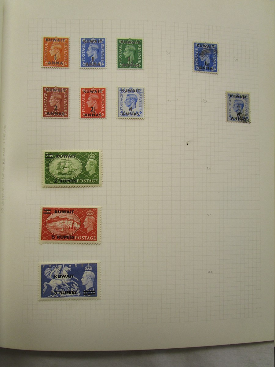Stamps - 2 British Postal Agencies & British Forces Overseas Albums, QV to QEII - Image 2 of 17