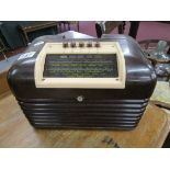 Vintage Bakelite Bush radio