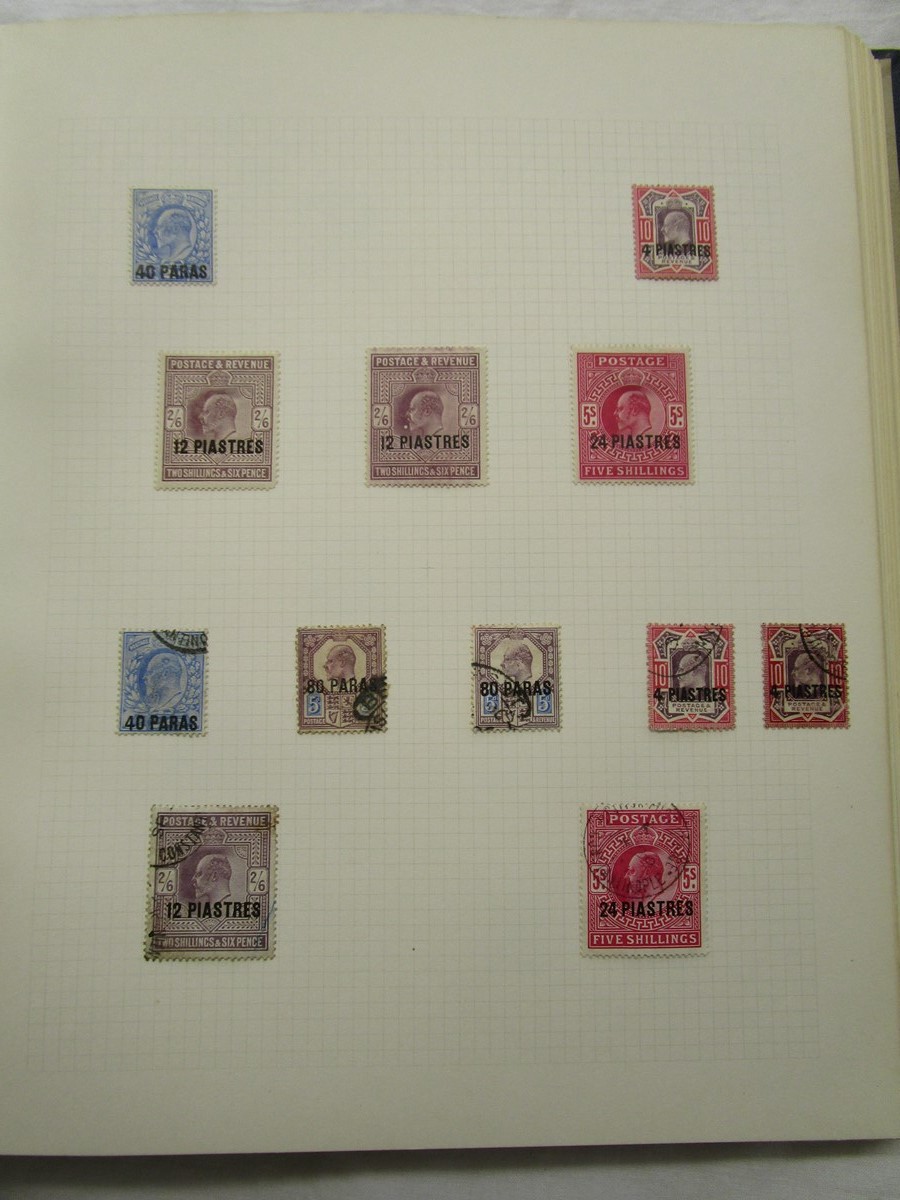 Stamps - 2 British Postal Agencies & British Forces Overseas Albums, QV to QEII - Image 12 of 17