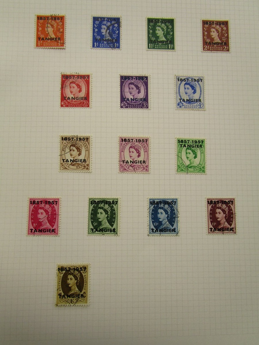 Stamps - 2 British Postal Agencies & British Forces Overseas Albums, QV to QEII - Image 10 of 17