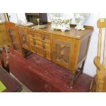 Oak & barley-twist sideboard