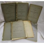 Books - Transactions of Worcestershire Naturalist Club - 9 Vols from 1928 onwards