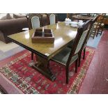 Oak refectory table