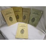 Books - Transactions of Worcestershire Archaeological Society - 5 Vols from 1938 onward