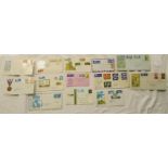 Stamps - Collection of South Africa covers & FDC's - 1965 onwards