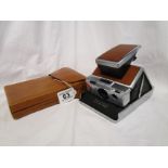 Vintage polaroid camera