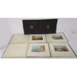 Folio of colour prints after J.M.W. Turner (6 volumes)