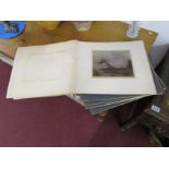 The landscapes of Corot, a folio of fine art coloured prints (6 volumes)