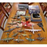 Large collection of model aeroplanes etc