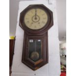 Working Victorian wall clock