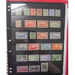 Stamps - Folder of mint & used Gibraltar - Mainly GV & GVI