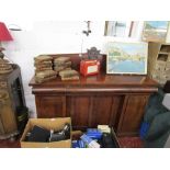 Victorian mahogany sideboard