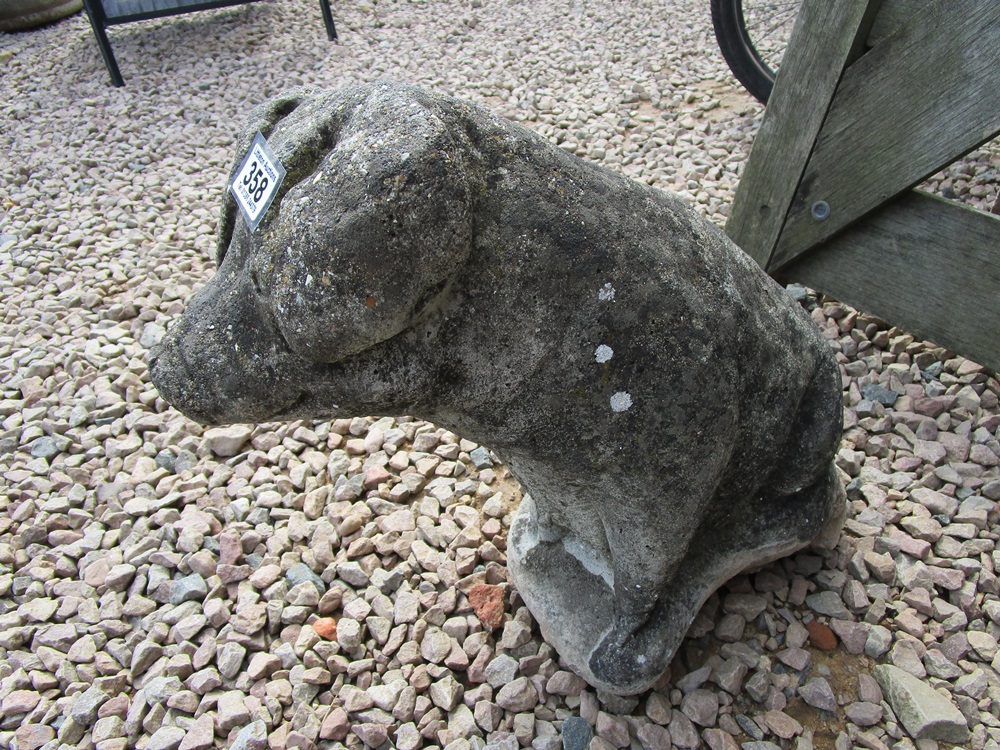 Stone pig - Recently rescued from a local chimney stack! - Bild 2 aus 2