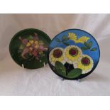 2 pieces of Moorcroft to include footed bowl & L/E Dandy pin tray A/F