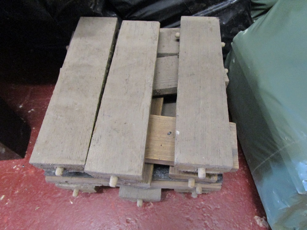 Large quantity of parquet flooring - Approx 23 sq m / 5 x 5 m - Bild 2 aus 2