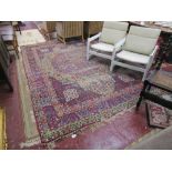 Large patterned carpet