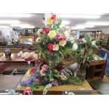 Floral display to include fan