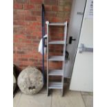 Good set of aluminium loft ladders