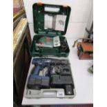 Cordless drill & Bosch jigsaw