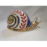 Royal Crown Derby snail