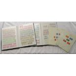 Stamps - 2 GB stock books QV onward & collection of GB album sheets