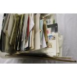 Stamps - Large box - mostly FDC's