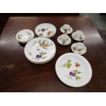 Collection of Royal Worcester - Evesham pattern