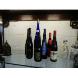 7 bottles of German wine