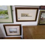 2 watercolours - Rural scenes