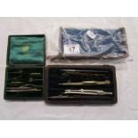 2 boxed compass sets
