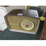 Vintage Bush Bakelite radio - Working