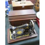 2 Singer sewing machines