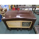 Vintage Cosser Bakelite radio - Working