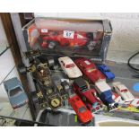 Collection of diecast cars