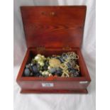 Jewellery box & contents