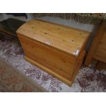 Large dome top pine trunk