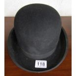 Bowler hat by Christies of London