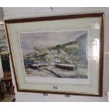 L/E signed print - Fisherman's rest by Alan Ingham with certificate