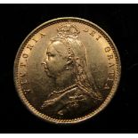 Half sovereign - Coronation head - 1892