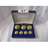 Cased Royal Navy buttons