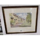 L/E signed print - Burford by K W Burton