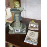 Lilliput Lane cottage & girl figure