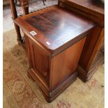 Solid mahogany pot cupboard