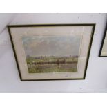 Lionel Edwards print - The Cottesmore - Fores original label verso