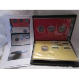 Hallmarked 4 coin silver proof set - 150 Years of Railway history - The Birmingham Mint