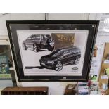 Large Gerry McGovern Landrover print