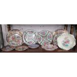 Shelf of Oriental plates