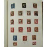 Stamps - GB & Commonwealth album (A to P) of QV-QEII mint & used, 1d Black, 2d Blue, inverted &