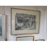 Pair of W Russell Flint prints - Signed in pencil & blind stamped