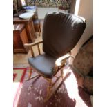 Rocking Windsor armchair